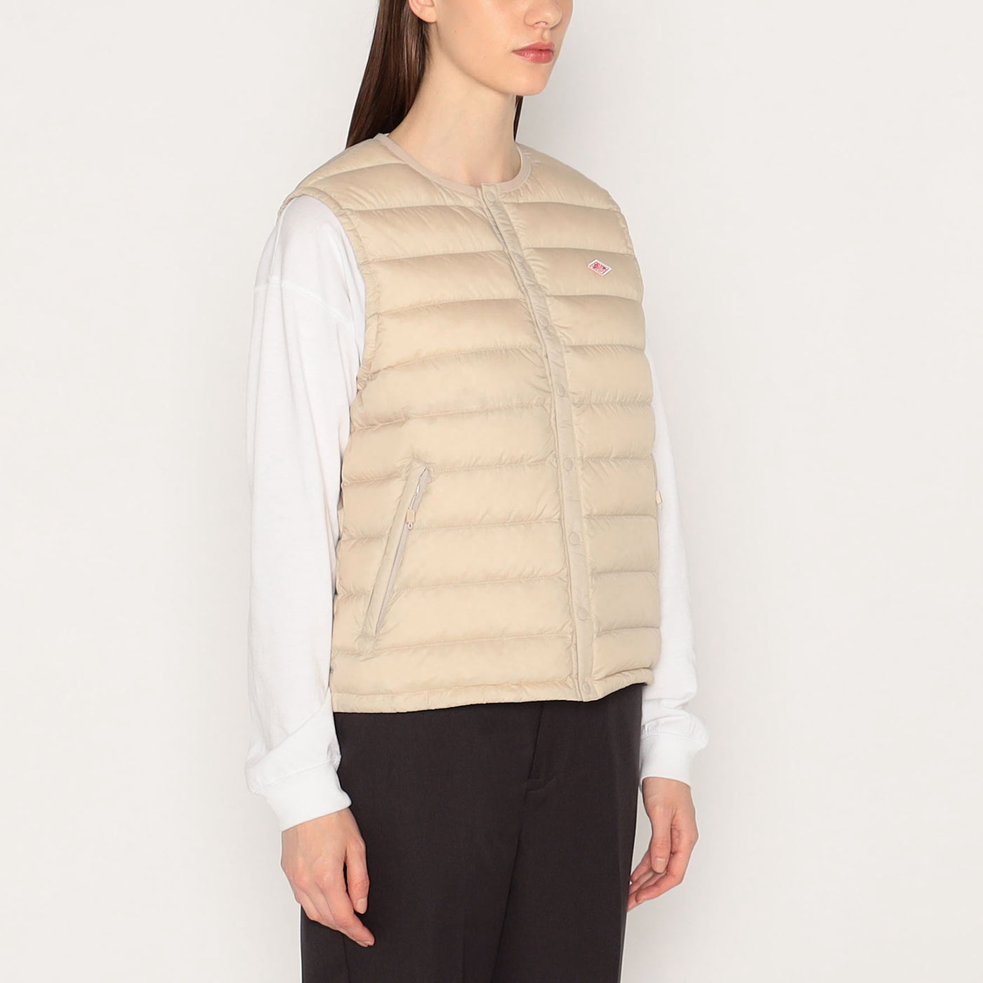 WOMEN'S CREWNECK INNER DOWN VEST