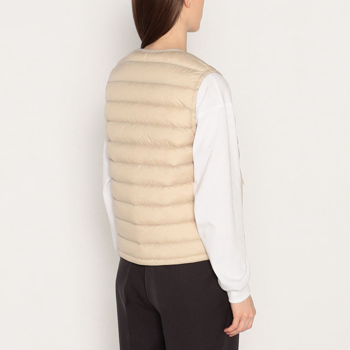 WOMEN'S CREWNECK INNER DOWN VEST