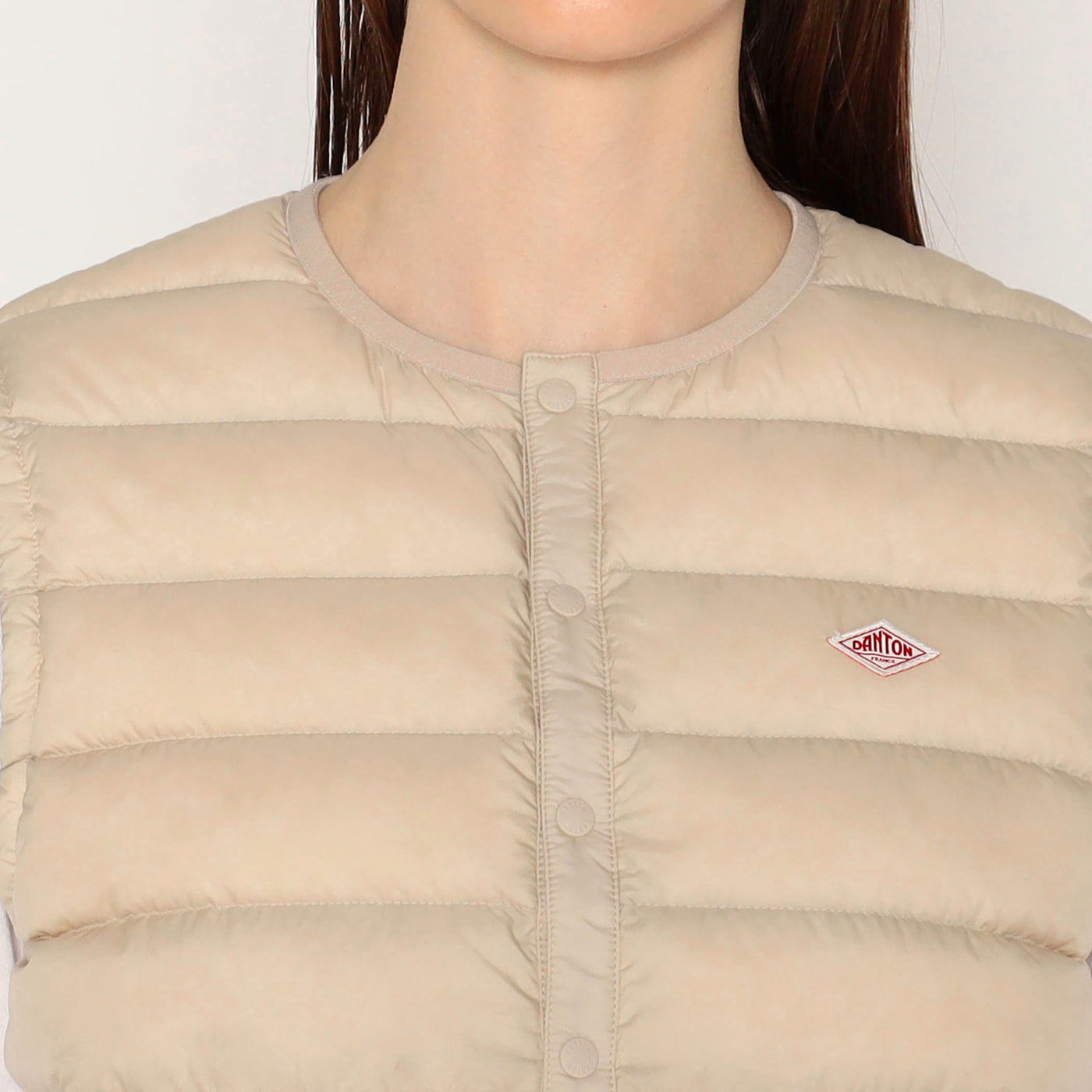 WOMEN'S CREWNECK INNER DOWN VEST