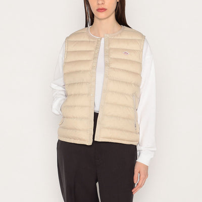 WOMEN'S CREWNECK INNER DOWN VEST