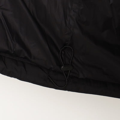 WOMEN'S NYLON TAFFETA MIDDLE DOWN HOODED JACKET