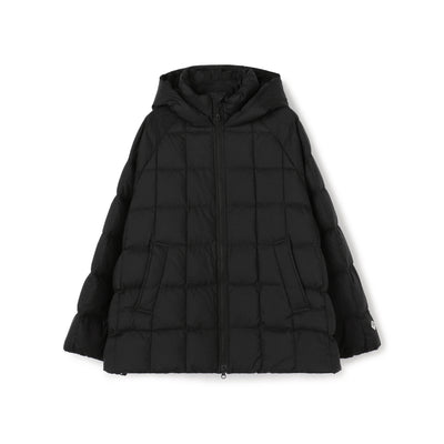 WOMEN'S NYLON TAFFETA SQUARE QUILTED DOWN JACKET