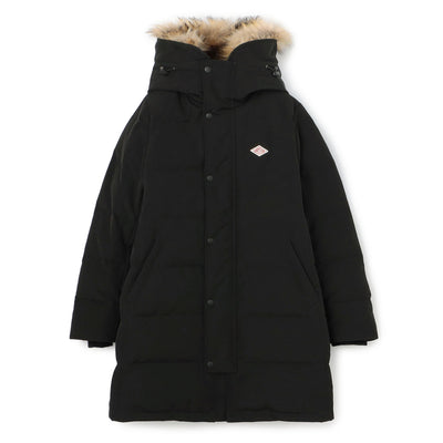 WOMEN'S FAUX FUR HOODED DOWN COAT