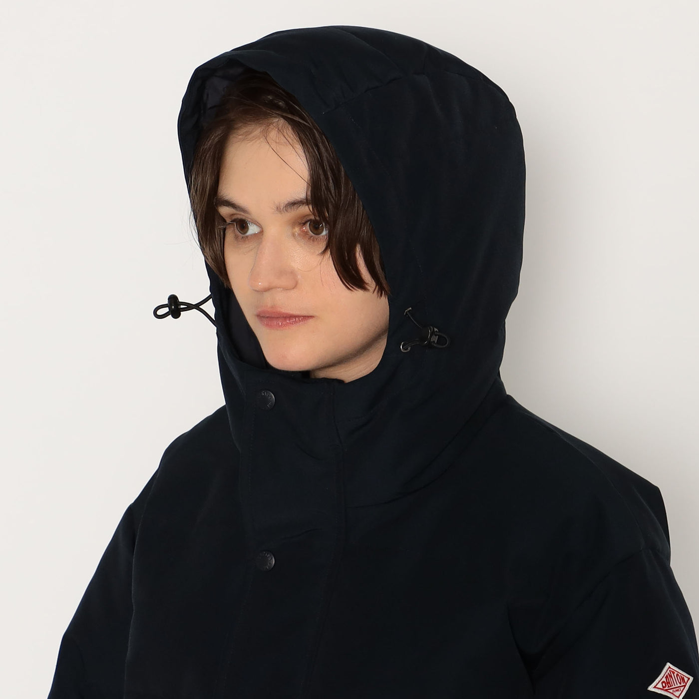 WOMEN'S BIG SILHOUETTE  HOODED DOWN JACKET