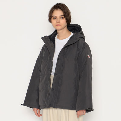 WOMEN'S BIG SILHOUETTE  HOODED DOWN JACKET