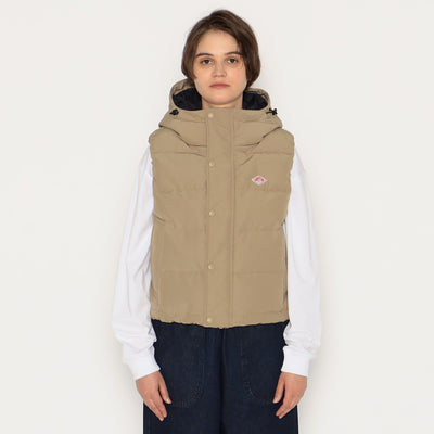 WOMEN'S HOODED DOWN VEST