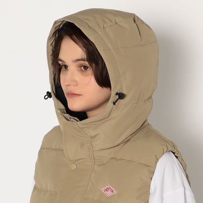 WOMEN'S HOODED DOWN VEST