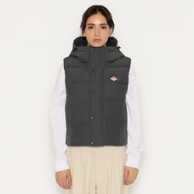 WOMEN'S HOODED DOWN VEST