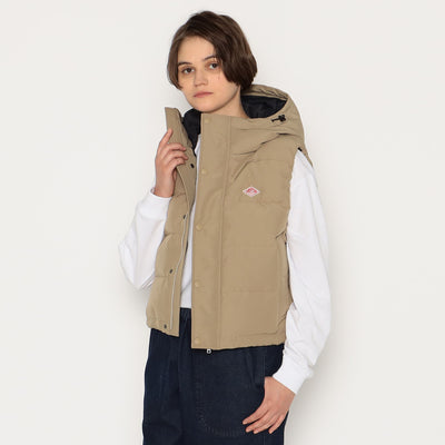 WOMEN'S HOODED DOWN VEST