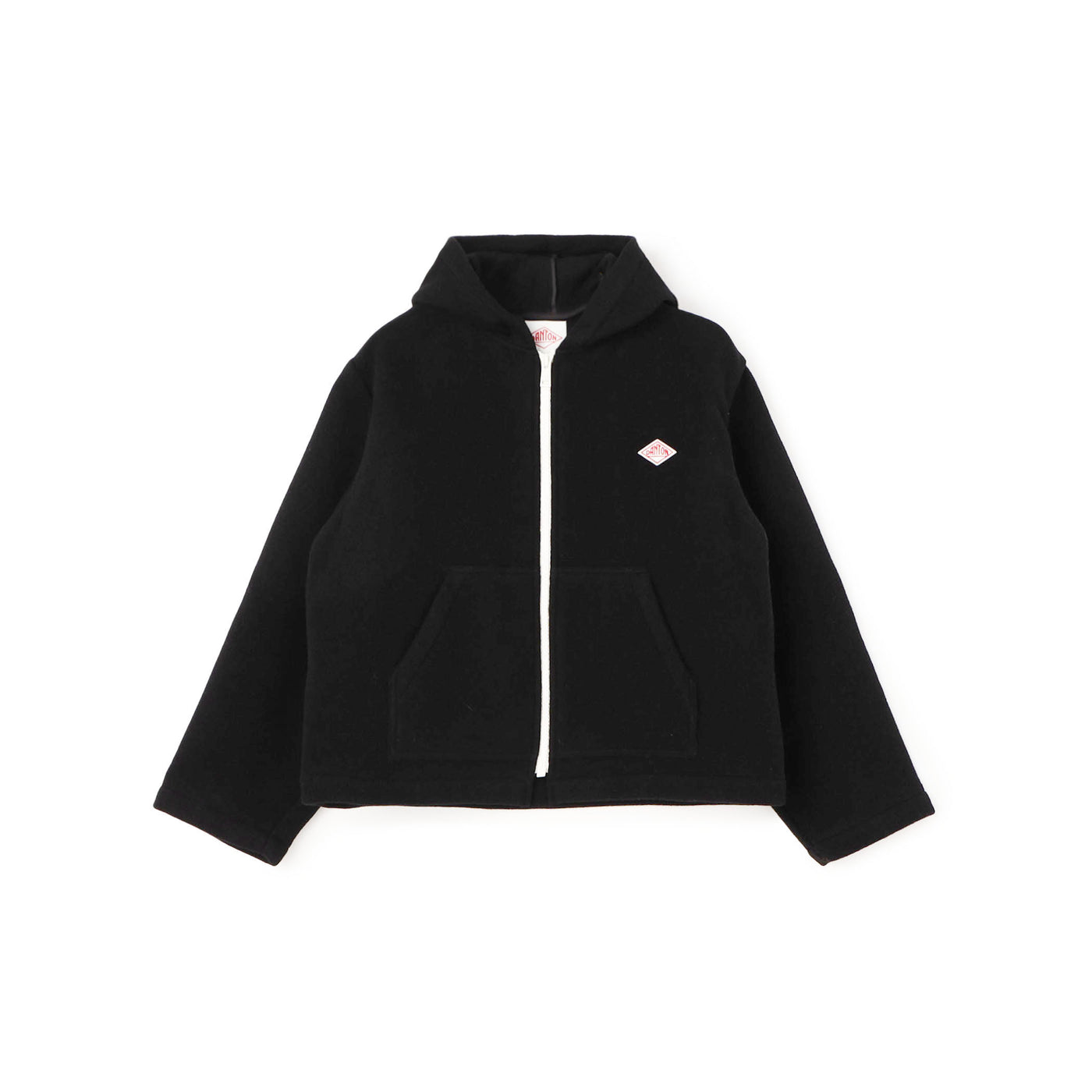 WOMEN'S WOOL LIGHT PILE HOODED JACKET