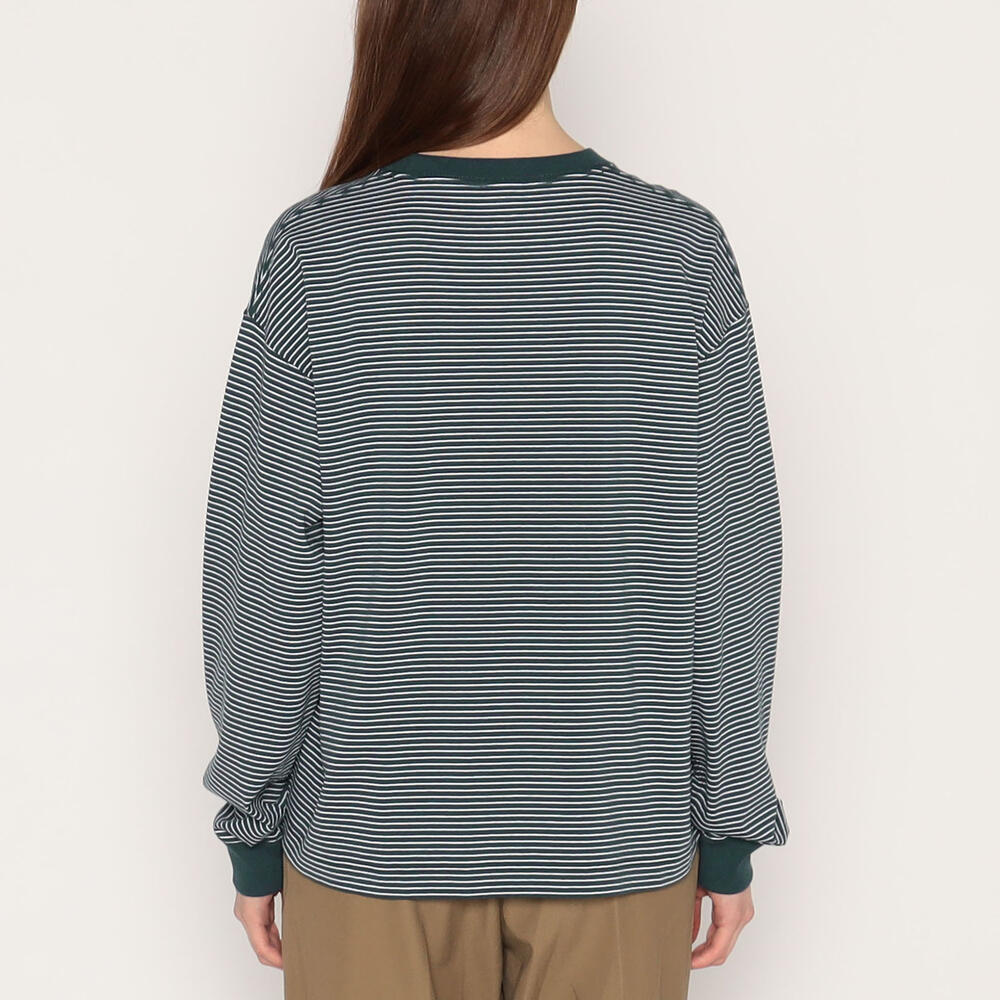 WOMEN'S LONG SLEEVE T-SHIRT STRIPE