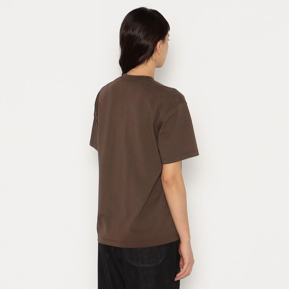 WOMEN'S SHORT SLEEVE POCKET T-SHIRT PLAIN