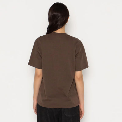 WOMEN'S SHORT SLEEVE POCKET T-SHIRT PLAIN