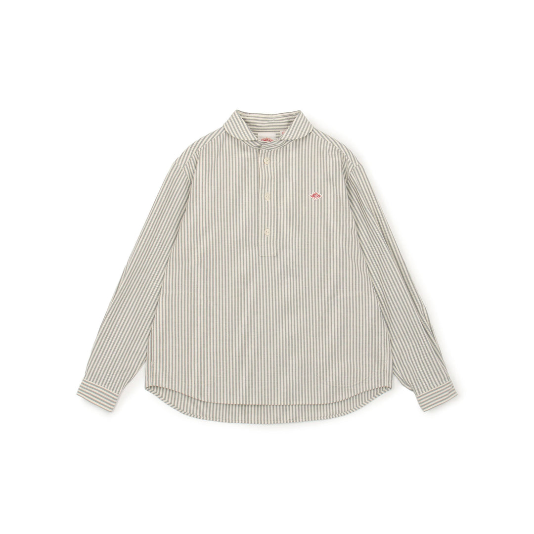 DANTON WOMEN S OXFORD ROUND COLLAR PULLOVER SHIRT PATTERN