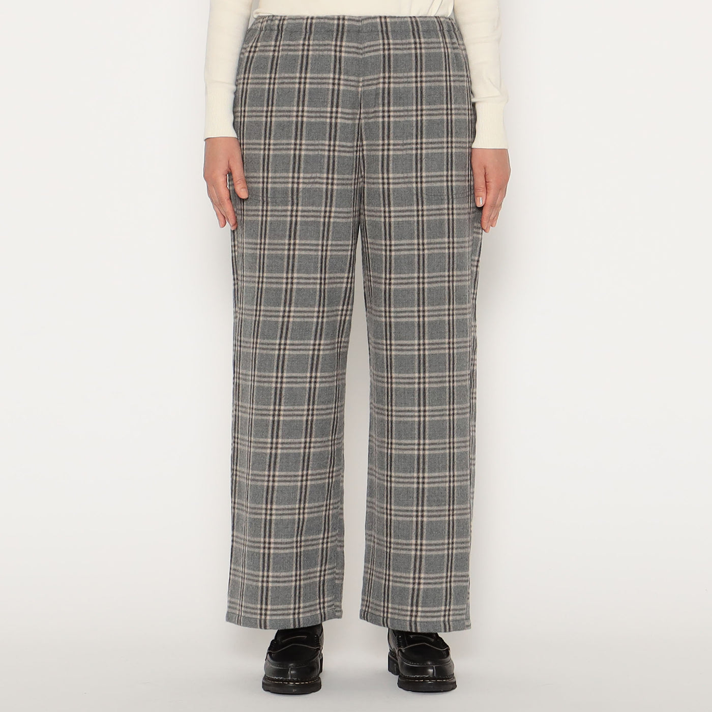 WOMEN'S WOOL EASY STRAIGHT PANTS