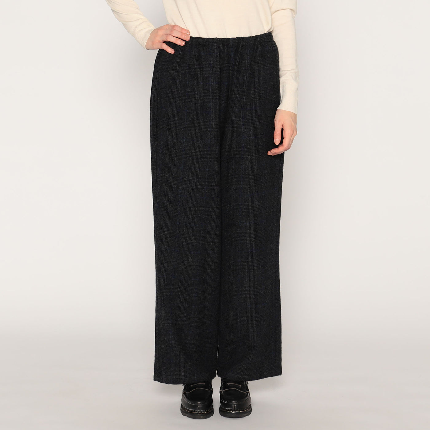 WOMEN'S WOOL EASY STRAIGHT PANTS