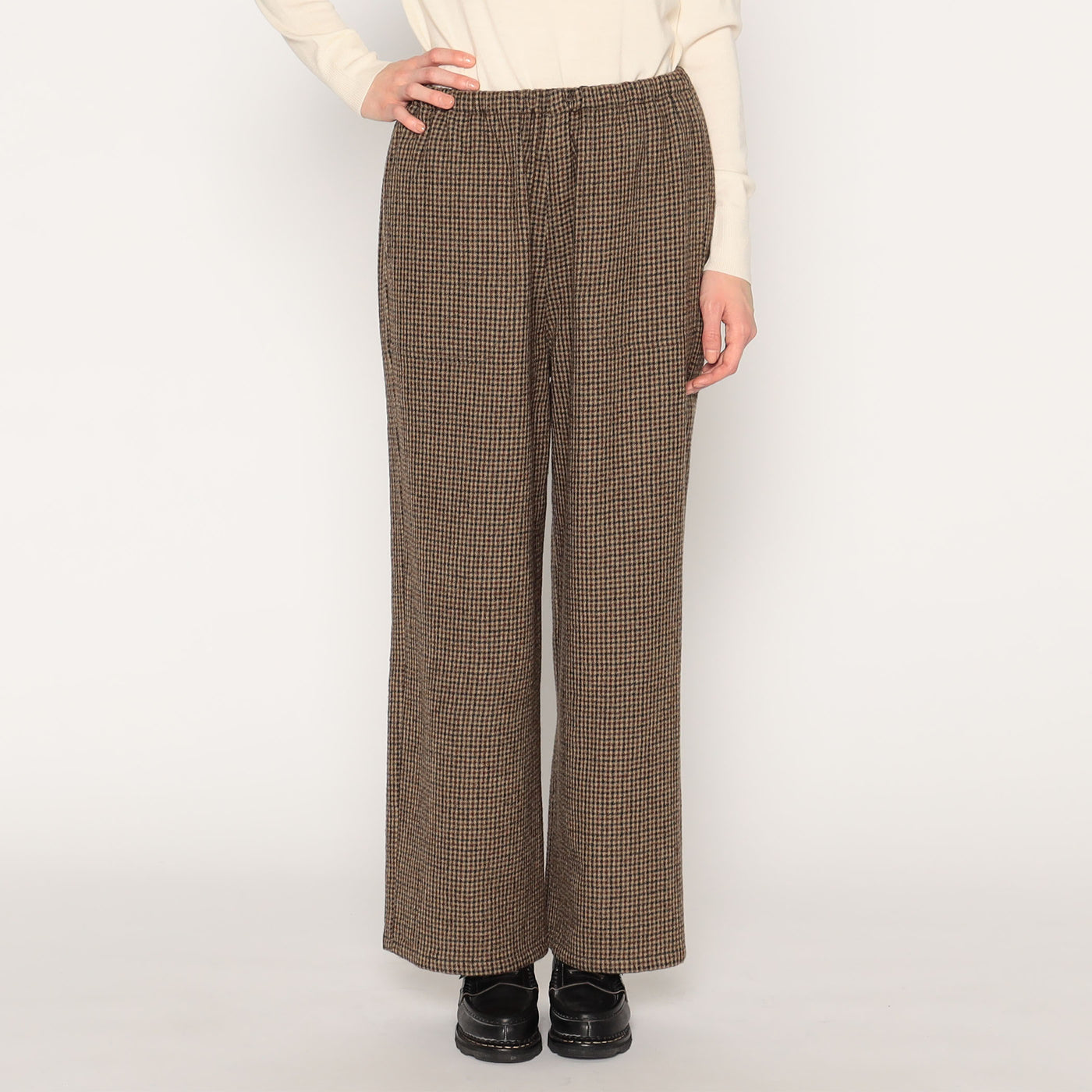 WOMEN'S WOOL EASY STRAIGHT PANTS