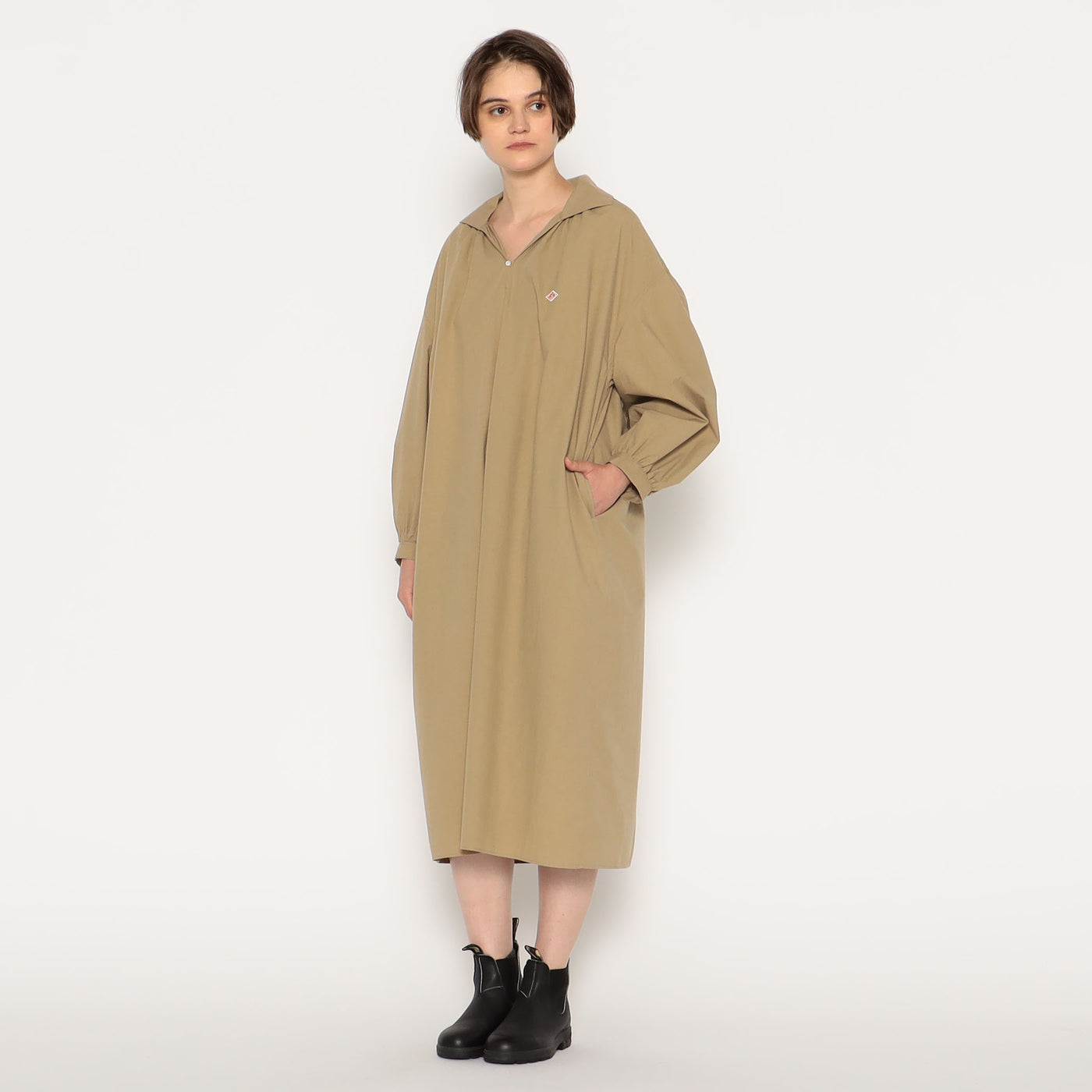 WOMEN'S PULLOVER SHIRT DRESS