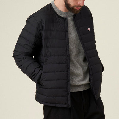 MEN'S CREWNECK INNER DOWN JACKET