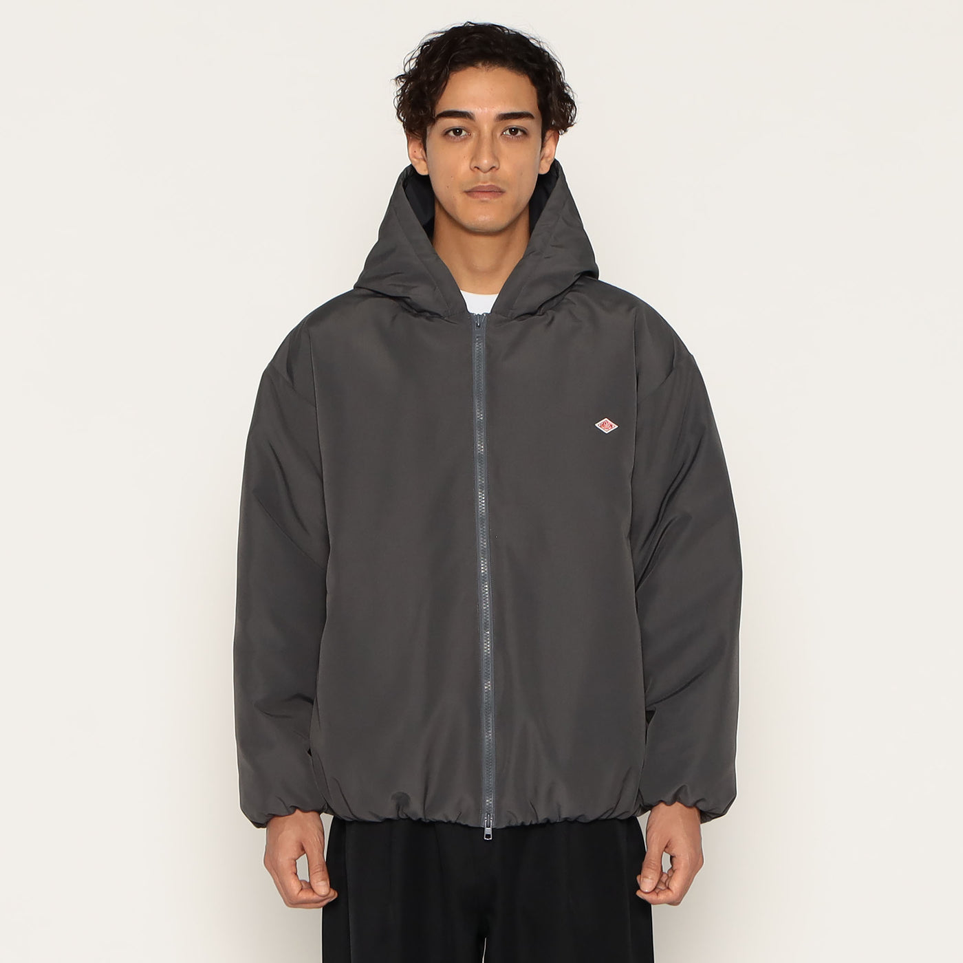 MEN'S HOODED DOWN SHORT JACKET