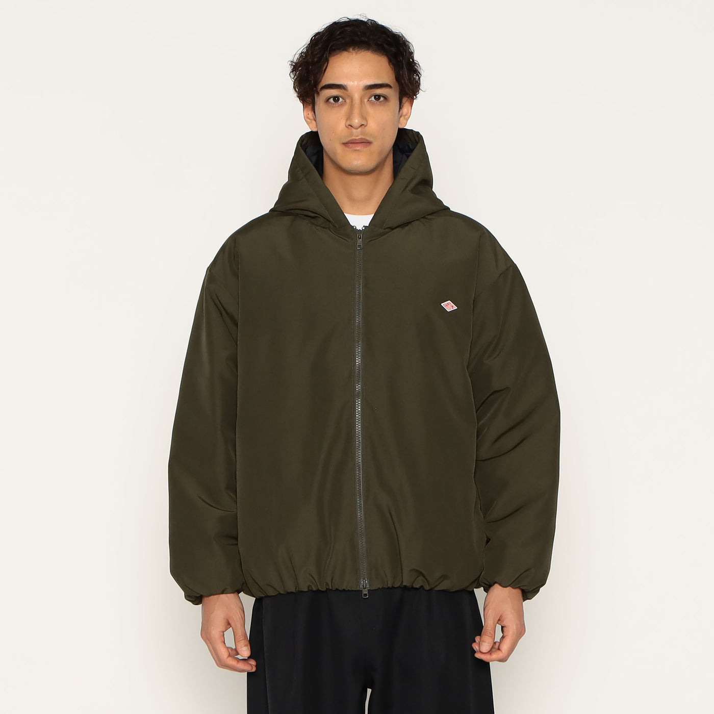 MEN'S HOODED DOWN SHORT JACKET