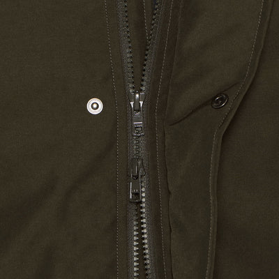 MEN'S ARMY HOODED DOWN  JACKET