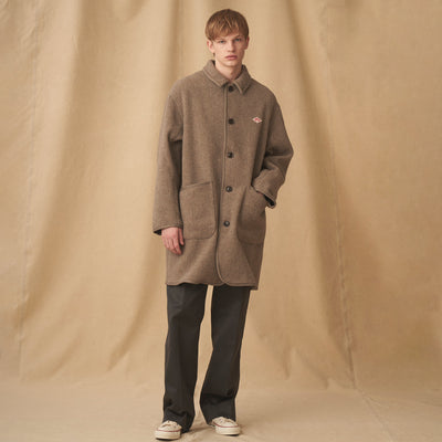 MEN'S WOOL LIGHT PILE WORK COAT