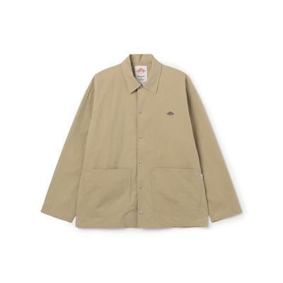 MEN'S PEACH SKIN CLOTH COVERALL SHIRT