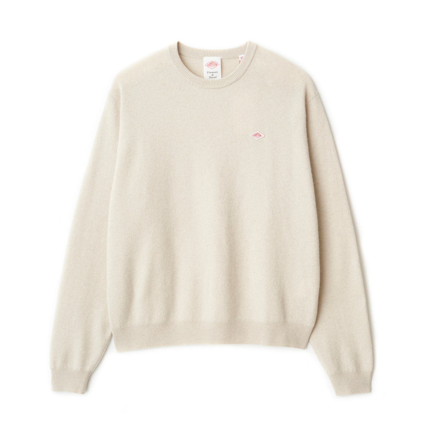 MEN'S LAMBSWOOL CREW NECK KNIT PULLOVER