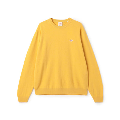 MEN'S LAMBSWOOL CREW NECK KNIT PULLOVER