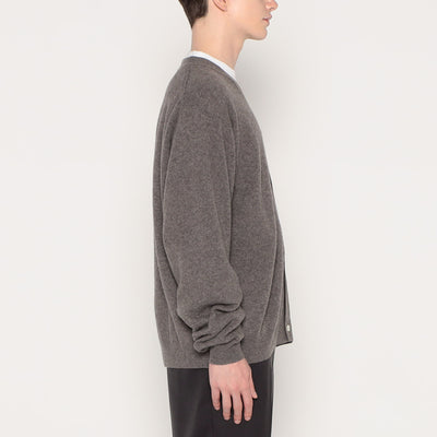 MEN'S LAMBSWOOL V NECK KNIT CARDIGAN