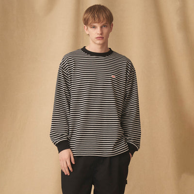 MEN'S LONG SLEEVE T-SHIRT STRIPE