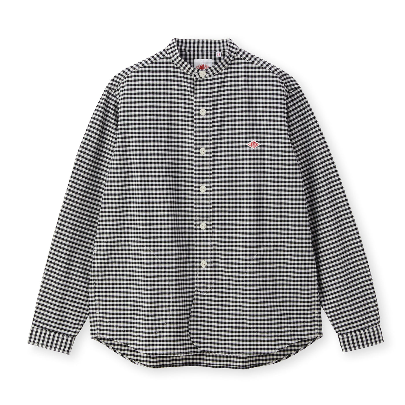 MEN'S OXFORD BAND COLLAR SHIRT PATTERN