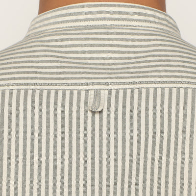 MEN'S OXFORD BAND COLLAR SHIRT PATTERN