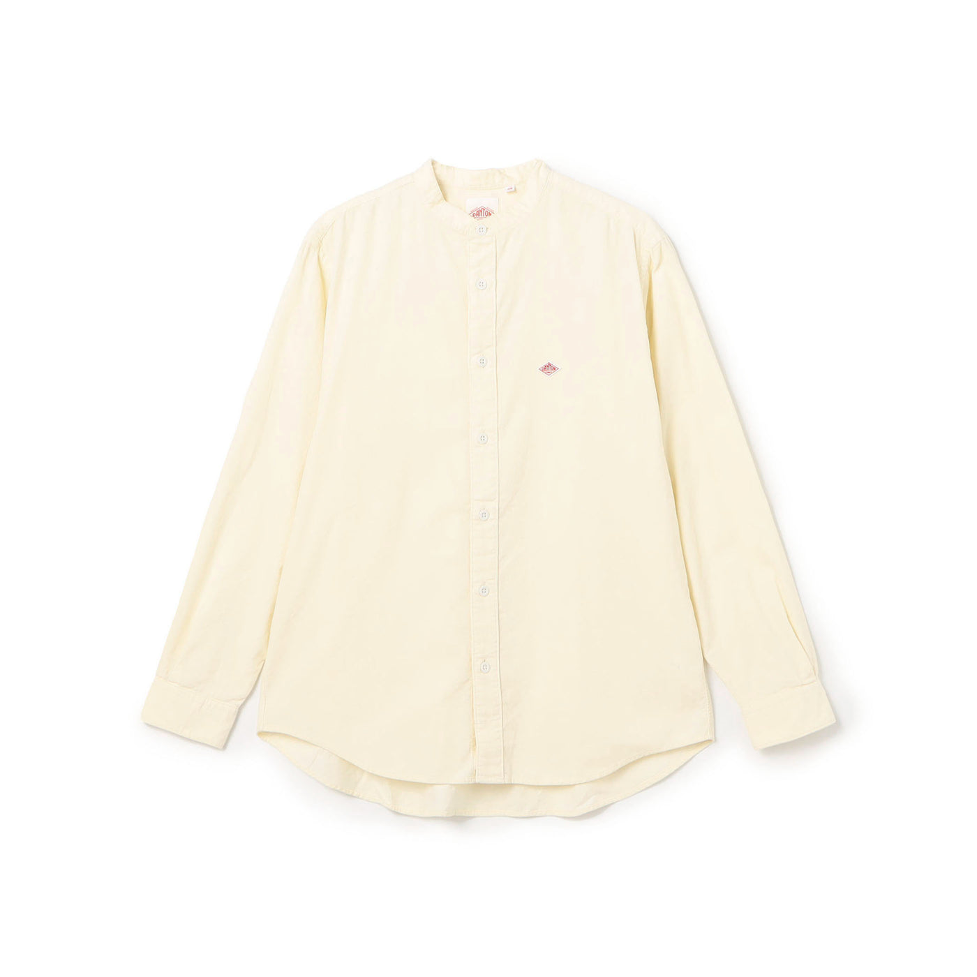 MEN'S CORDUROY BAND COLLAR SHIRT