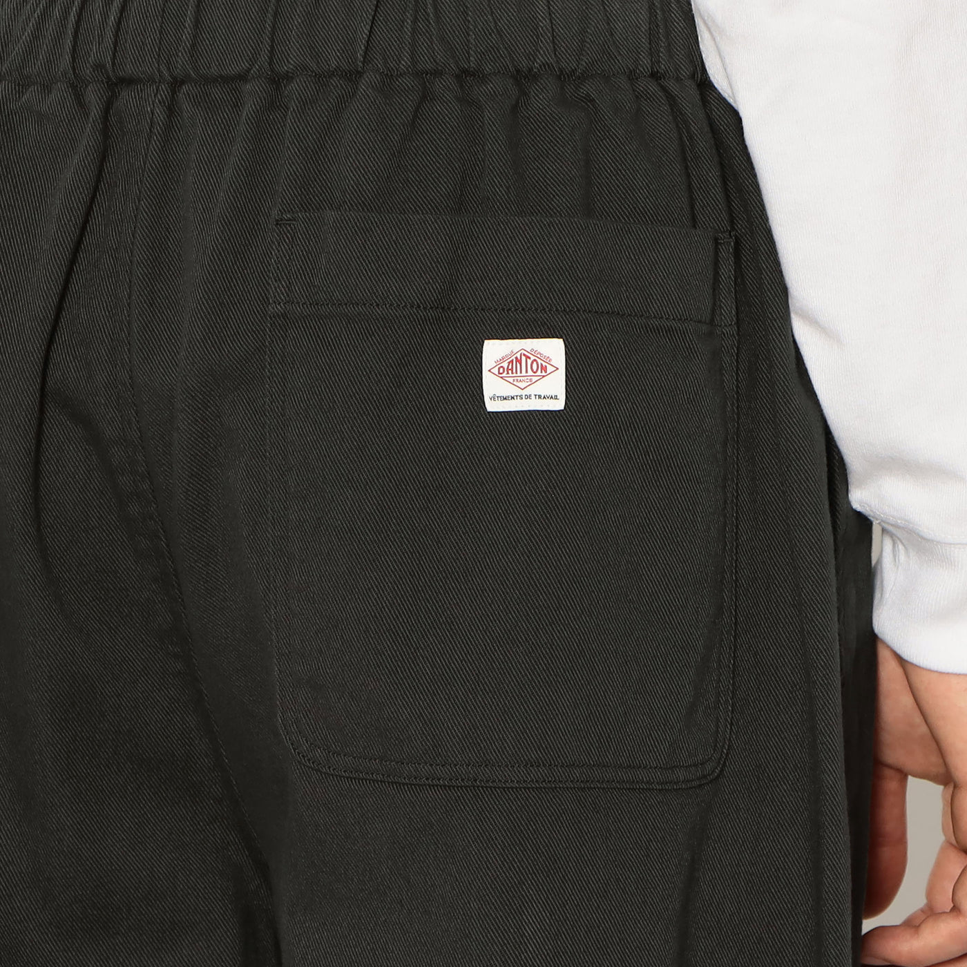 MEN'S COTTON DRILL WIDE EASY PANTS