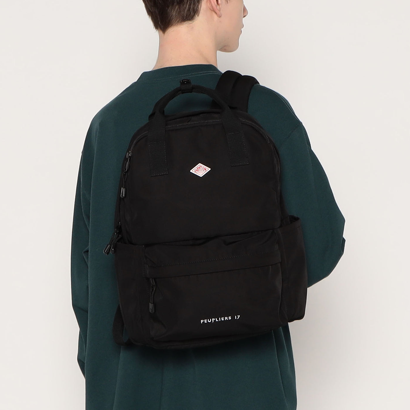 POLYESTER TWILL BACKPACK [PEUPLIERS 17]