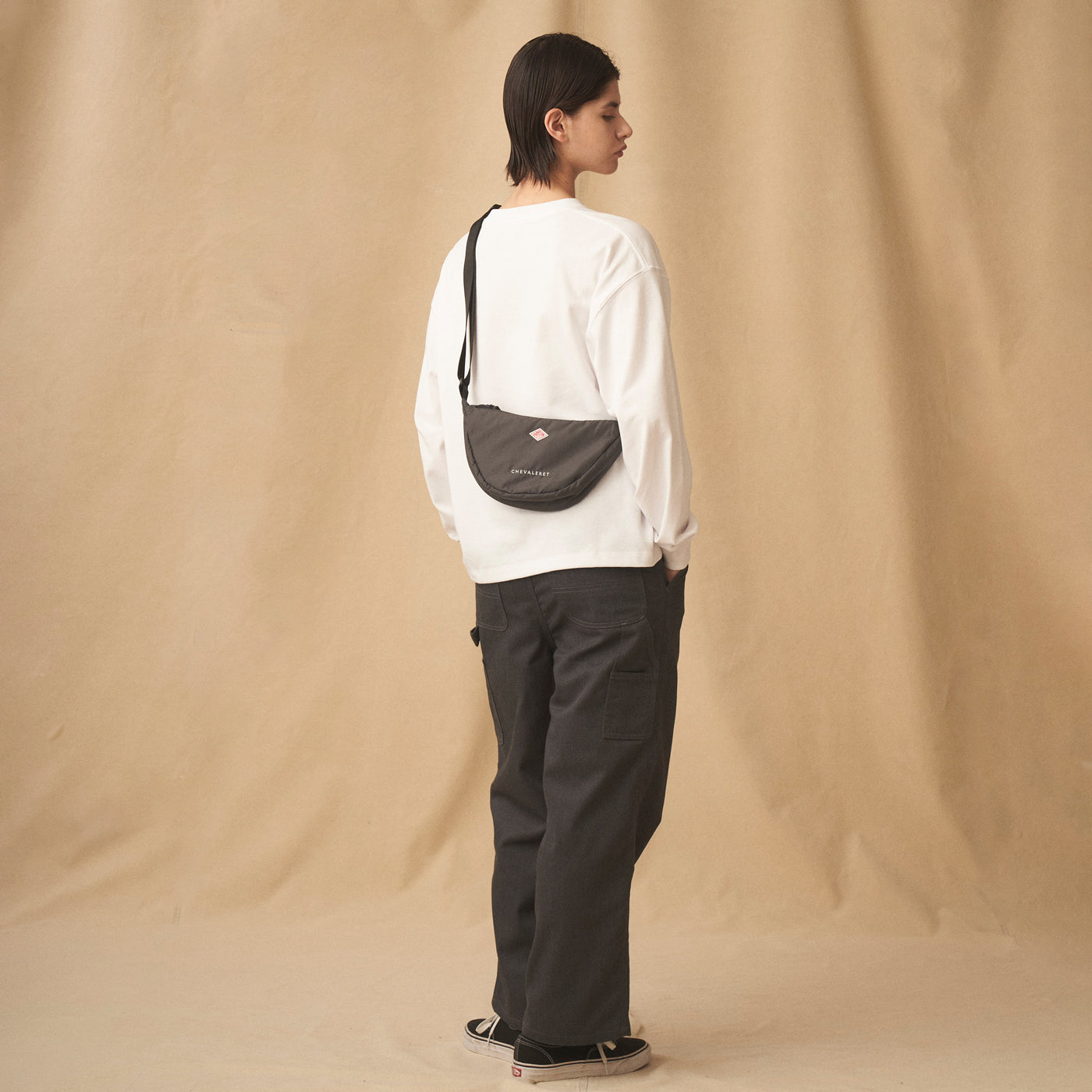 POLYESTER TAFFETA SHOULDER BAG [CHARTRES]