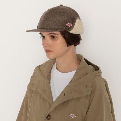 WOOL ETAMINE BOA 6PANEL CAP