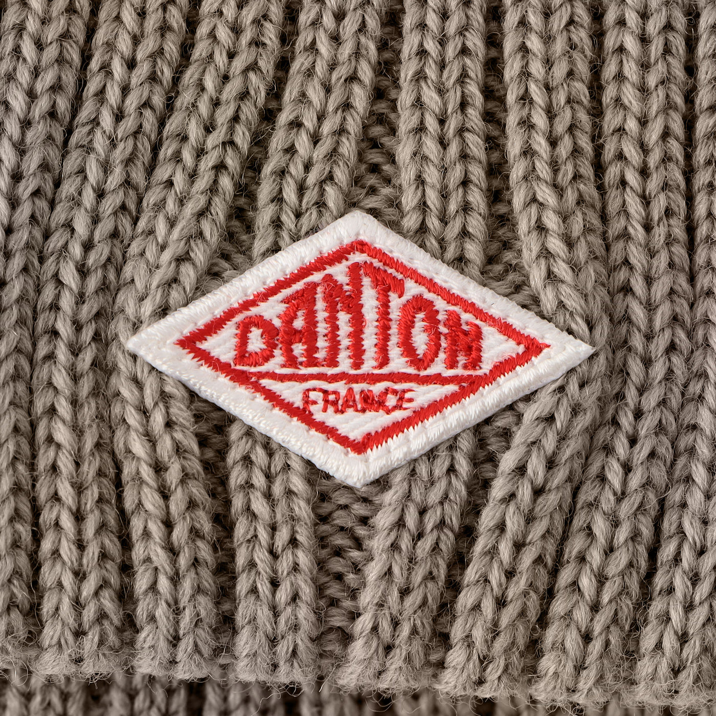 WOOL RIB KNIT BEANIE