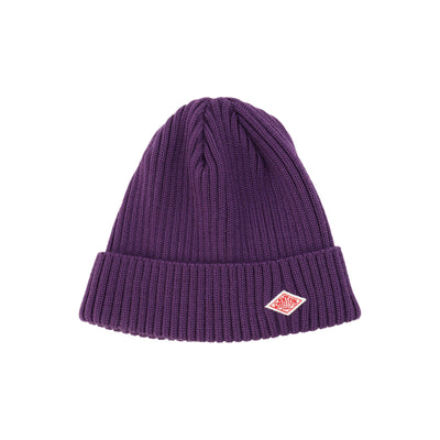 WOOL RIB KNIT BEANIE