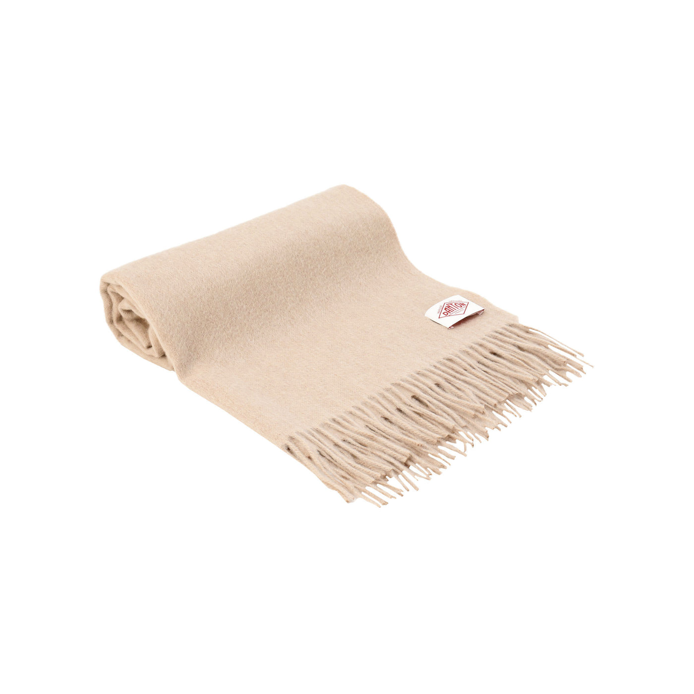 WOOL CASHMERE WIDE MUFFLER