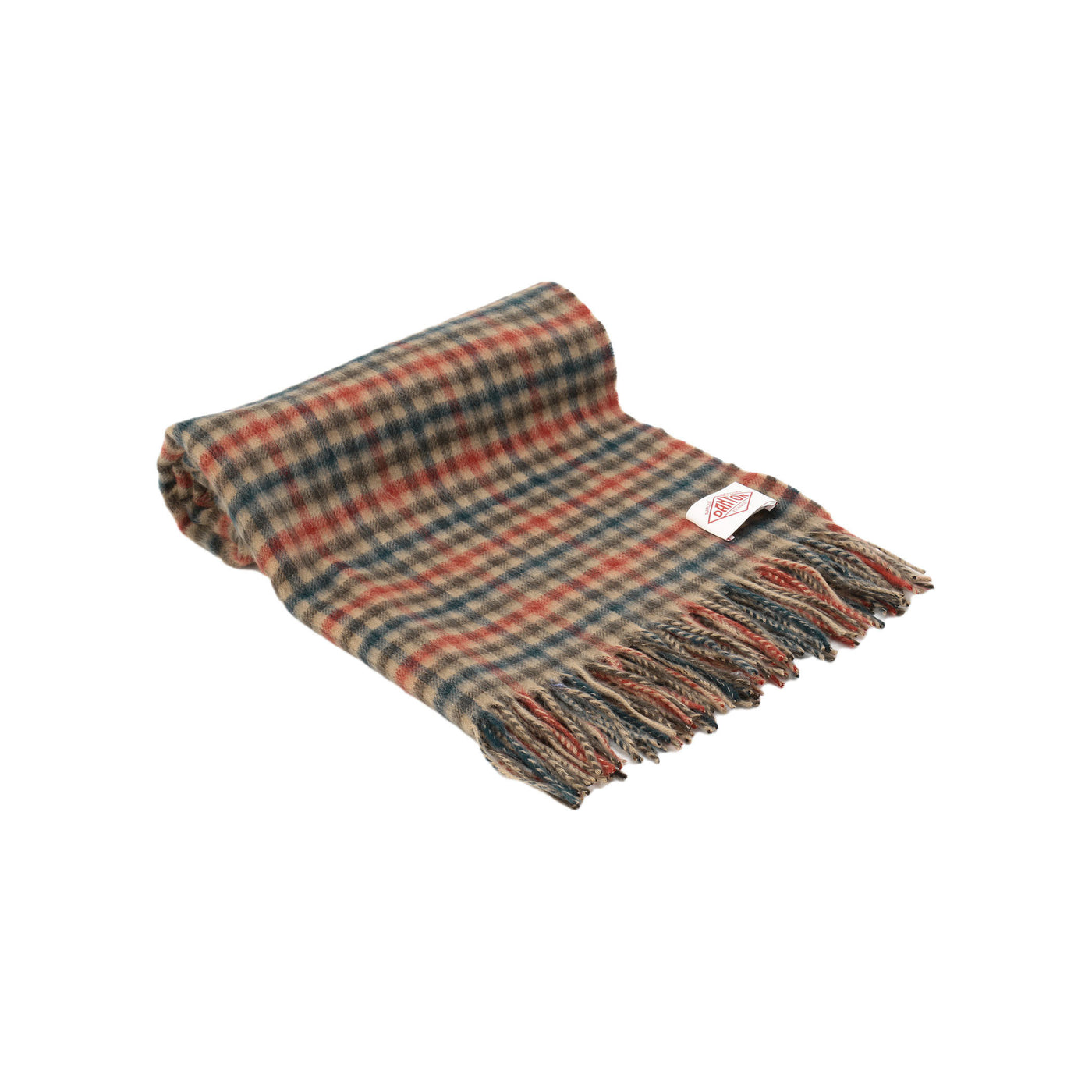 WOOL CASHMERE WIDE MUFFLER