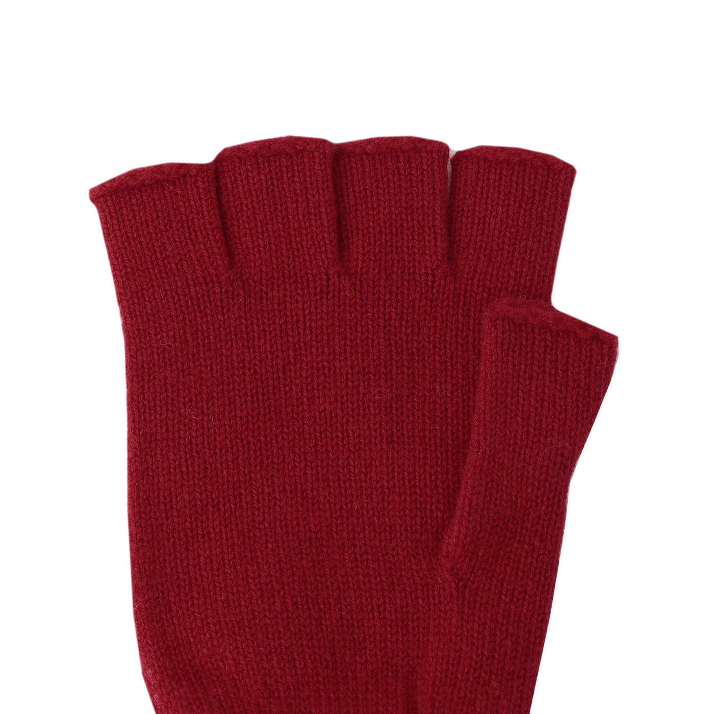 WOOL KNIT FINGERLESS GLOVES