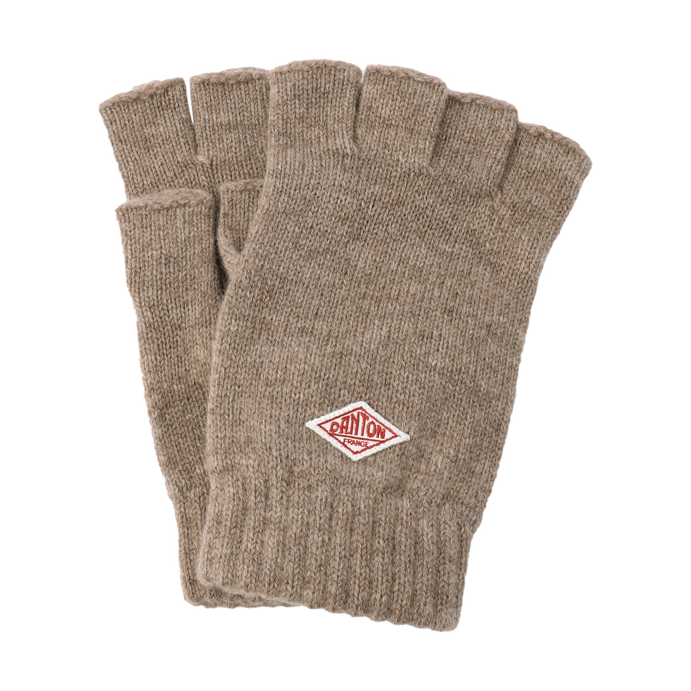 WOOL KNIT FINGERLESS GLOVES