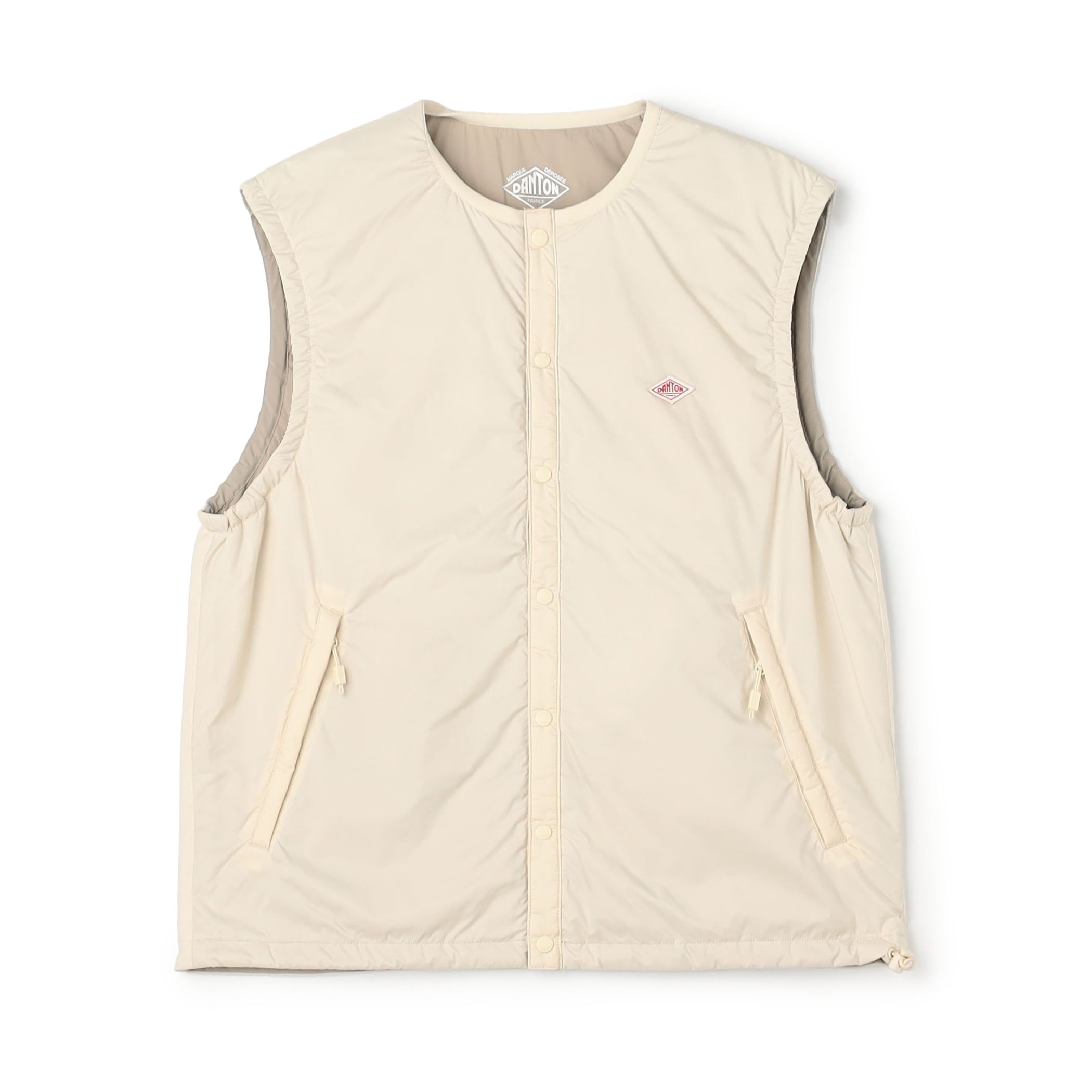 DANTON ダントンWOMEN'S HOODED DOWN VEST