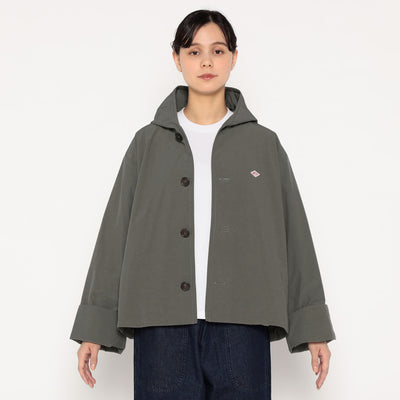 WOMEN'S INSULATION HOODED WIDE JACKET