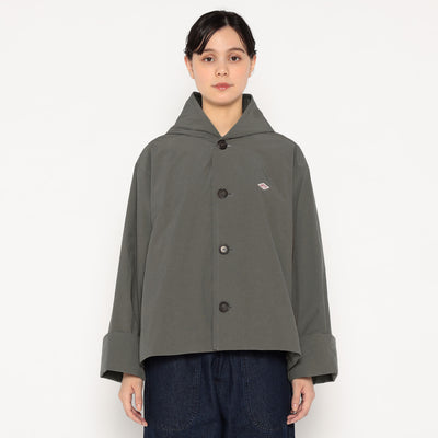 WOMEN'S INSULATION HOODED WIDE JACKET