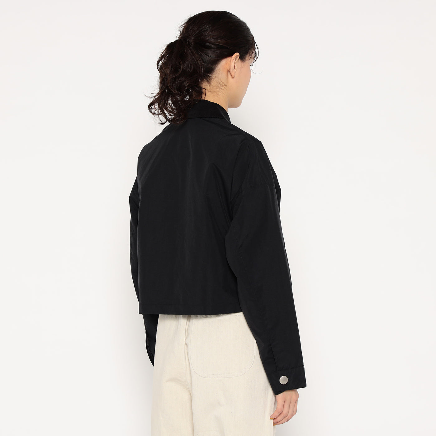 WOMEN'S NYLON TAFFETA SHORT JACKET