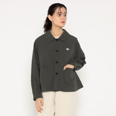 WOMEN'S NYLON TUSSER DOLMAN SLEEVE JACKET